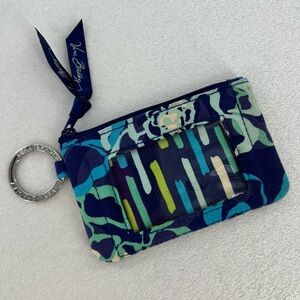 Vera Bradley Katalina Blues Zip ID Case